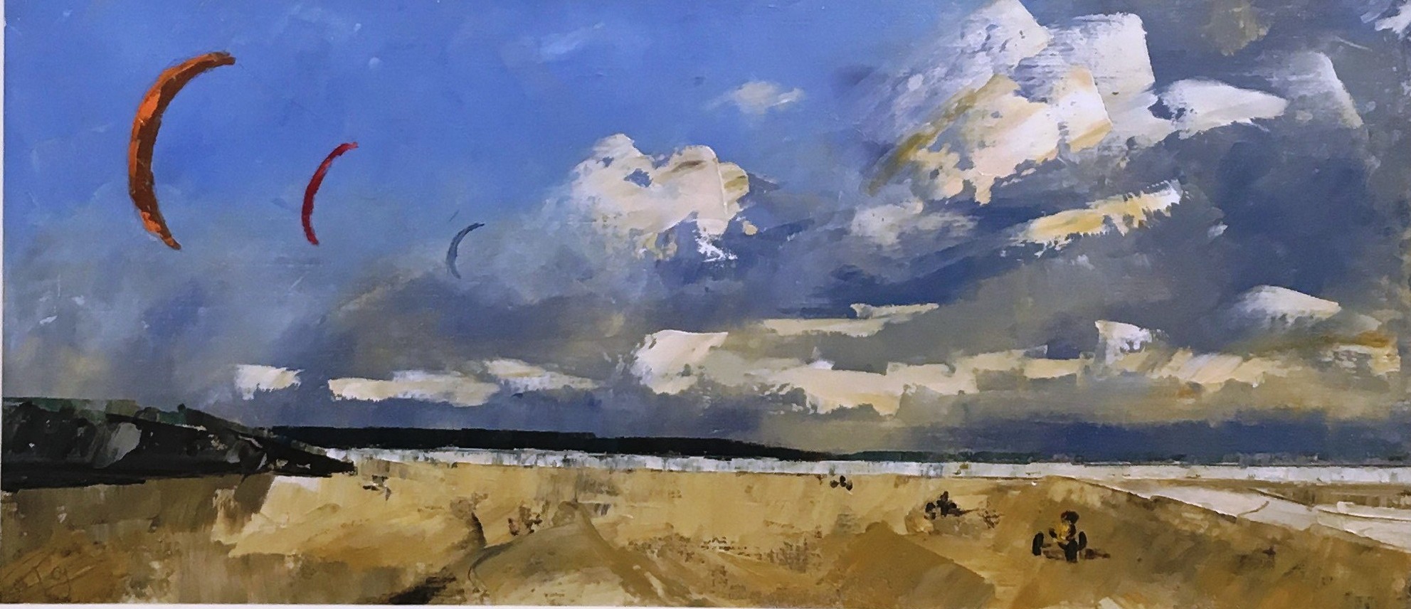 'St Andrews Beach' by artist Paul Graham